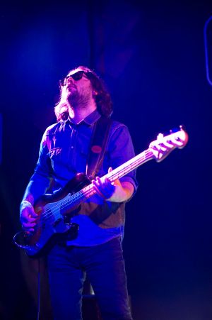 Umut Adan perform at the annual, bank holiday extravaganza At the Edge of the Sea, hosted by The Wedding Present at Concorde2 in Brighton, August 24, 2014.