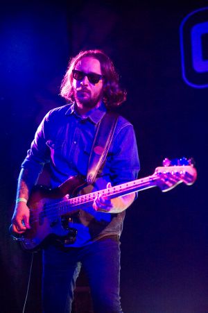 Umut Adan perform at the annual, bank holiday extravaganza At the Edge of the Sea, hosted by The Wedding Present at Concorde2 in Brighton, August 24, 2014.