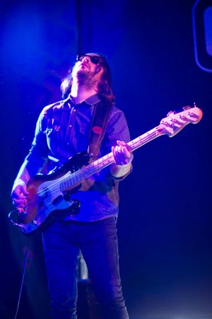 Umut Adan perform at the annual, bank holiday extravaganza At the Edge of the Sea, hosted by The Wedding Present at Concorde2 in Brighton, August 24, 2014.