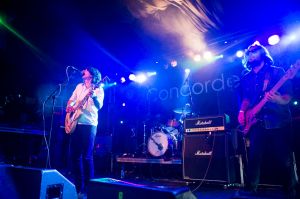 Umut Adan perform at the annual, bank holiday extravaganza At the Edge of the Sea, hosted by The Wedding Present at Concorde2 in Brighton, August 24, 2014.