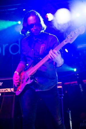 Umut Adan perform at the annual, bank holiday extravaganza At the Edge of the Sea, hosted by The Wedding Present at Concorde2 in Brighton, August 24, 2014.