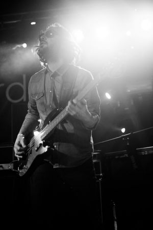 Umut Adan perform at the annual, bank holiday extravaganza At the Edge of the Sea, hosted by The Wedding Present at Concorde2 in Brighton, August 24, 2014.