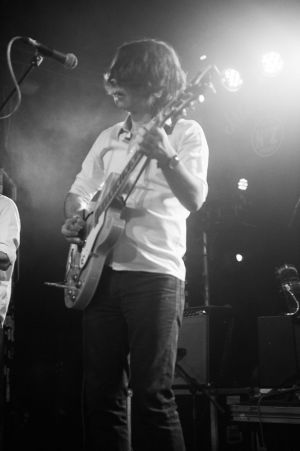 Umut Adan perform at the annual, bank holiday extravaganza At the Edge of the Sea, hosted by The Wedding Present at Concorde2 in Brighton, August 24, 2014.