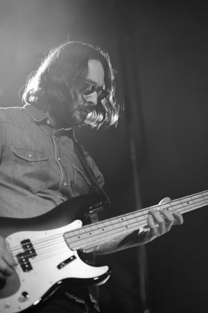 Umut Adan perform at the annual, bank holiday extravaganza At the Edge of the Sea, hosted by The Wedding Present at Concorde2 in Brighton, August 24, 2014.